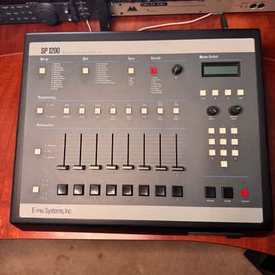 The Original Legendary E-MU Systems SP-1200 8-Voice Drum Sampler 1987 - 1996 - Black image 2
