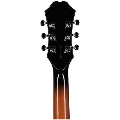 Epiphone Bonehead Riviera, Dark Tobacco Sunburst image 8