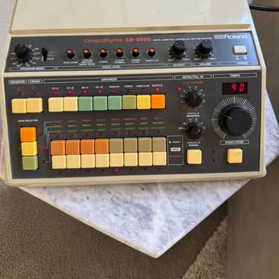 Roland CR-8000 CompuRhythm 1980s - White image 1