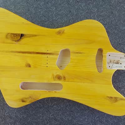 Guitar Body Firebird Tele Style Nitro Finish Nomoonlaser pickguard included image 2