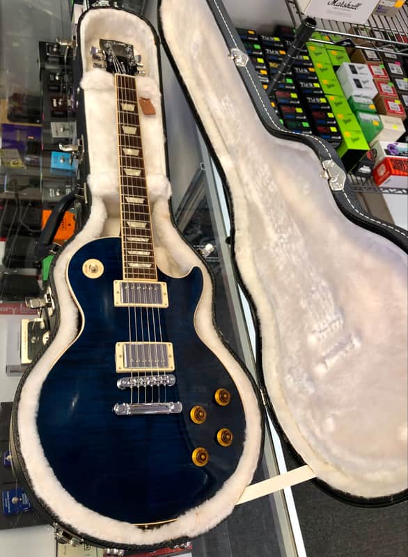 Gibson Les Paul Standard Plus 2011, Chicago Blue with Hardshell Case - Pre Owned image 1