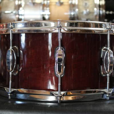 Tama 6.5x14 Artwood Birch Snare Drum in Cherry Wine Lacquer image 2