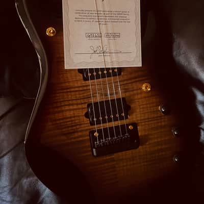 Ernie Ball Music Man John Petrucci Signature 20th Anniversary JP6 2021 - 2022 - Honey Butter image 22