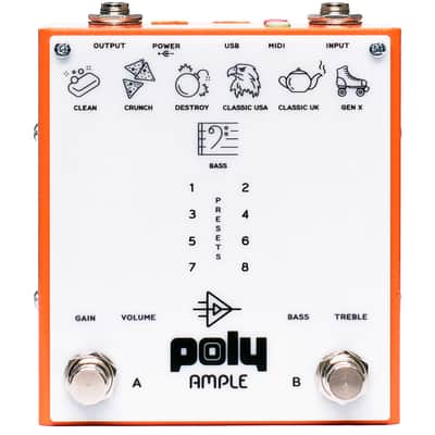 Poly Effects Ample Amp Simulator Pedal (Demo Deal) image 1