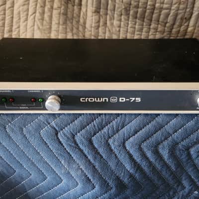 Crown D-75 2-Channel Power Amplifier image 1