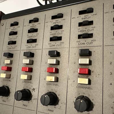 TEAC Model 2 - 1970s mixer - like new face plate and operation manual included see pics image 3