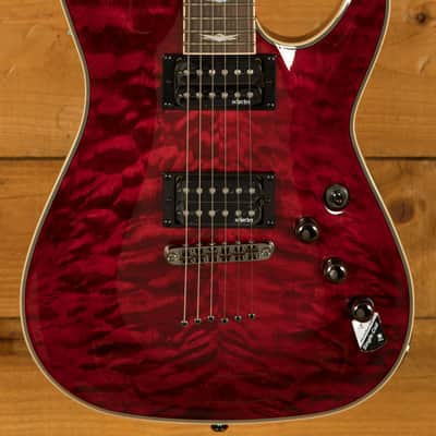 Schecter Omen Extreme-6 - Rosewood - Black Cherry image 1