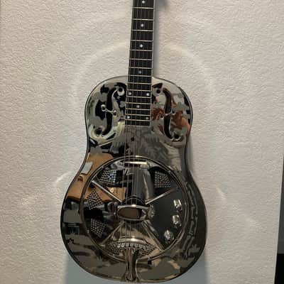 National Style O 12-Fret Brass Body Nickel Plated Finish image 1