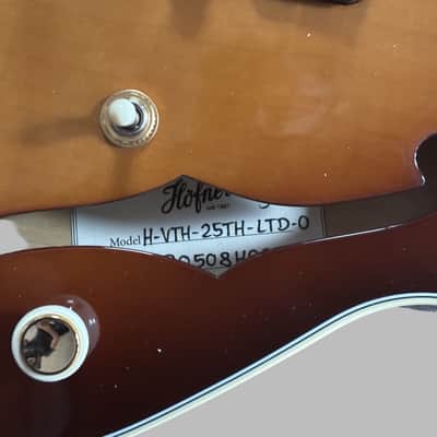Limited Edition 25th Anniversary Hofner Very Thin 2025 image 7