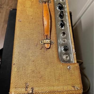 Fender Deluxe 1958 - Original Tweed Finish image 3
