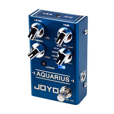 Joyo R-Series R-07 Aquarius Multi-Mode Delay & Looper Guitar Pedal, (Price includes the import duty for US buyer) image 1