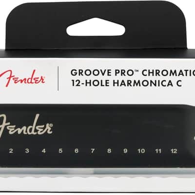 Fender Groove Pro™ Chromatic 12-Hole Harmonica, Key of C image 4
