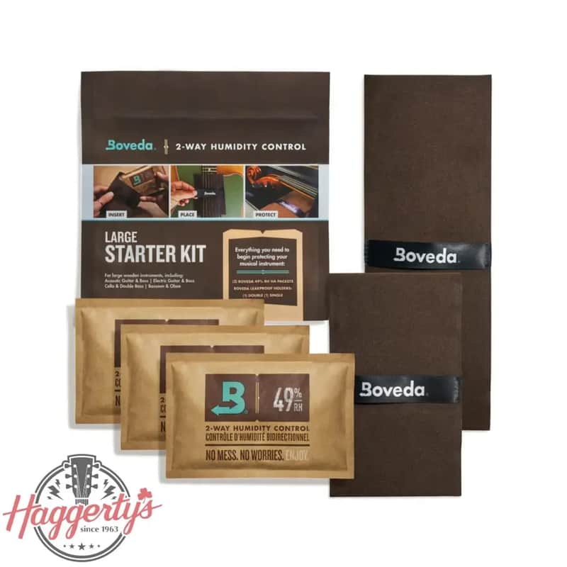 Boveda 2-Way Humidity Control Large Starter Kit For Acoustic Guitar image 1