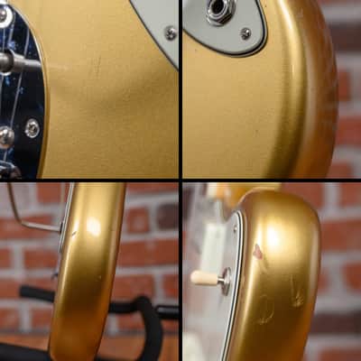 Fender American Vintage “Thin Skin” Jazzmaster Aztec Gold 2015 w/OHSC image 12
