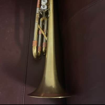 Getzen Super Deluxe Bb Trumpet (1957) SN 78838 (100% lacquer - gold tint)(professional) image 12