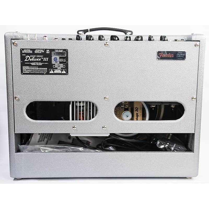 Fender Hot Rod Deluxe III "Silver Bullet" FSR Limited Edition 3-Channel 40-Watt 1x12" Guitar Combo 2014 image 2