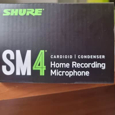 Shure SM4 Large Diaphragm Cardioid Condenser Microphone 2024 - Present - Black image 3