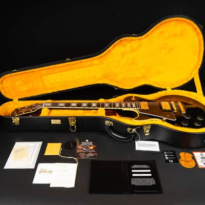 Gibson 1957 Les Paul Custom VOS Lefthand - Black Beauty image 20