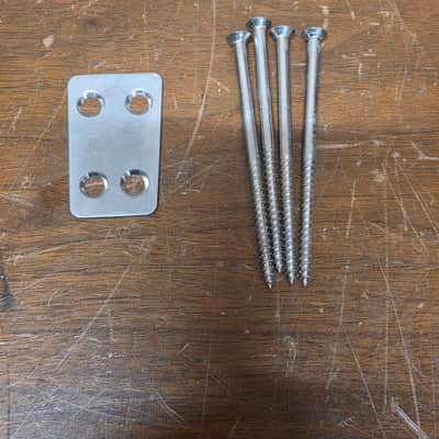 Framus Neck Plate and Screws Acoustic 5/195 Western 1960s image 1