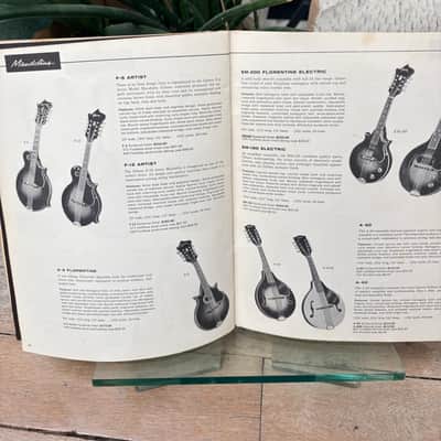 1960 Gibson Full Line Catalog Rare Burst Es335 Les Paul Melody Maker Vintage Case Candy Collector image 18