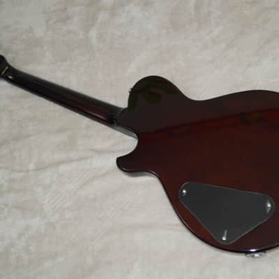 Michael Kelly Patriot Special P90 Pickups Set Neck Tobacco Burst Finish Grover Tuners Hardshell Case image 8