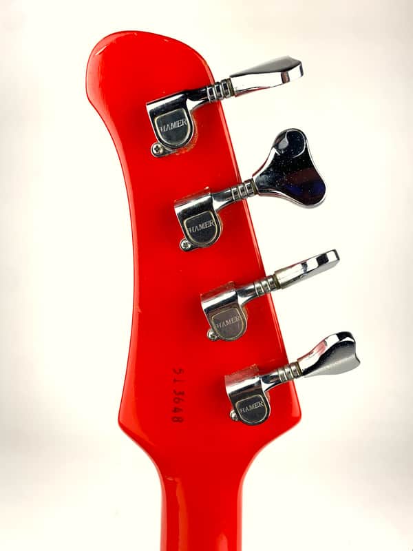 Hamer Blitz Bass 1985 - Red | Reverb