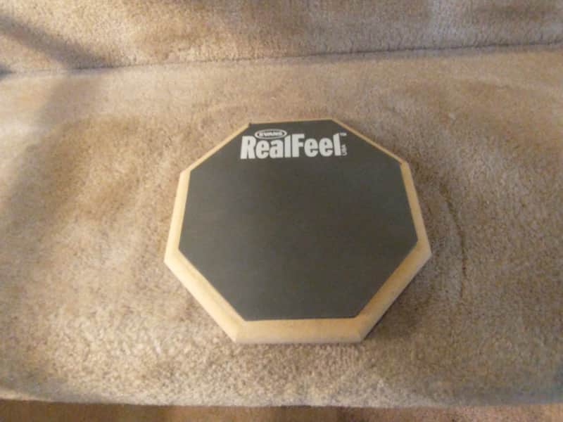 Evans Reel Feel super compact 2-sided drum rudiment practice pad excellent image 1