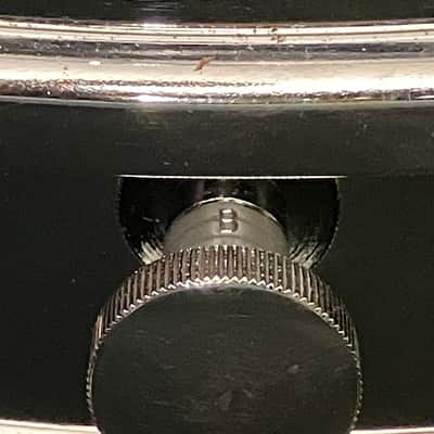 Ludwig, 1970, BO1 “Cut Badge”, Chrome Over Brass, 5” x 14” Snare Drum image 15