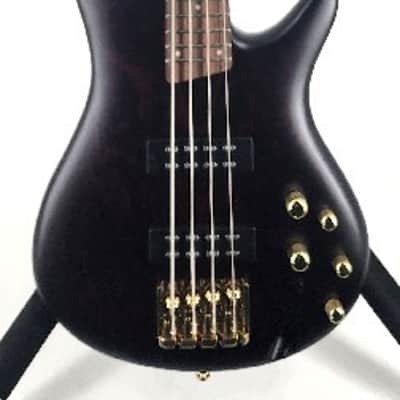 Ibanez Ibanez SR300EDXWZM 4 string Electric Bass -Wine Red Frozen Matte image 5