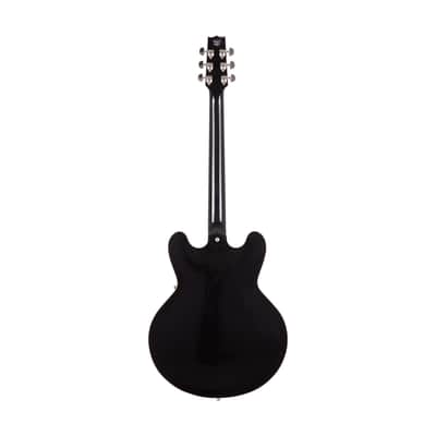 2021 Heritage Standard H-535 Semi-Hollow Electric Guitar, Ebony, AL0XXXX image 3