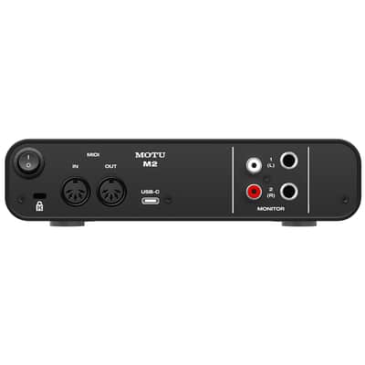 Motu M2 2x2 USB Audio Interface with Studio Quality Sound image 3