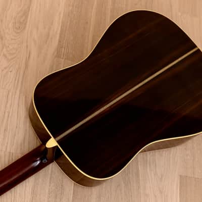 1984 Tokai Cats Eyes TCM-50V Vintage Herringbone Dreadnought Acoustic Guitar w/ Case, Japan image 18