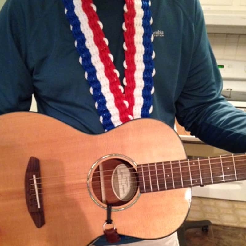 Willie Nelson style guitar strap 2019 image 1