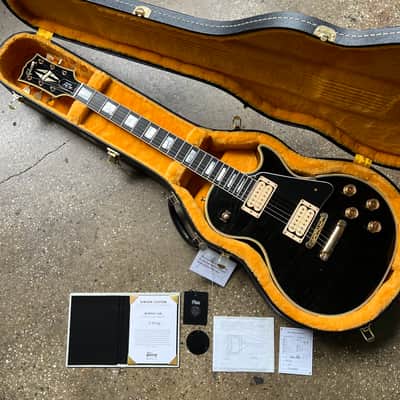 Gibson Custom Shop Les Paul Custom Murphy Lab Ultra Light Aging 2023 - Ebony image 22
