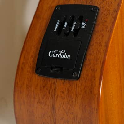 Cordoba 20TM-CE Acoustic Electric Tenor Ukulele 2021 - Natural image 3