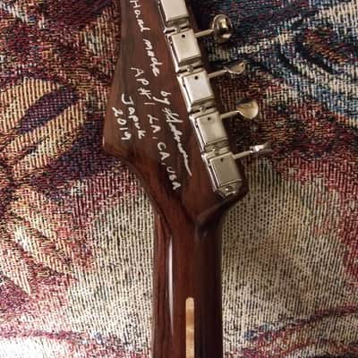 Custom Guitar AS 3D 100 Pavel made 2019 Burst 2019 Tobacco Burst with Altered States Body/Bridge image 6