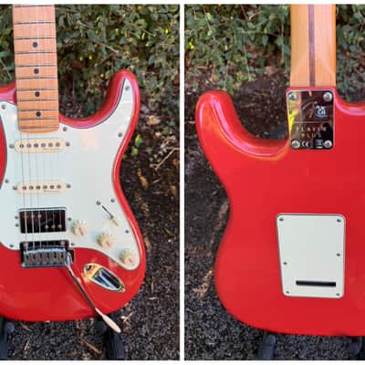 Fender Player Plus Stratocaster HSS with Maple Fretboard 2023 - Present - Fiesta Red image 6