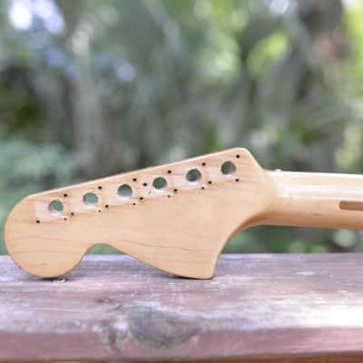 1972 Vintage Fender Stratocaster 3-Bolt NECK Maple Original Frets 1970's Strat Guitar image 6