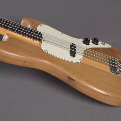 Fender Musicmaster Bass 1971 - Natural (Refinished) image 3