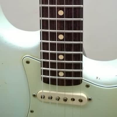 Fender Stratocaster Relic 62 John Cruz Masterbuilt Limited Edition Sonic Blue image 6