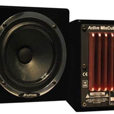 Avantone Pro Active MixCube Full Range Reference Monitors Black Pair image 2