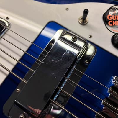 2004 Rickenbacker 4003 Midnight Blue Rare Finish All Original w/ OHSC image 15
