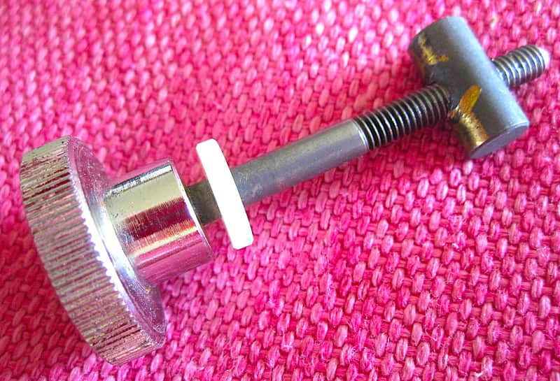 Ludwig Internal Damper Mute Muffler Knob Screw with Nut - Vintage image 1