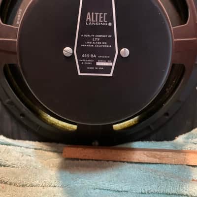 Altec Lansing A7 Voice Of The Theater 60's-70's - Simulated wood grain laminate image 10