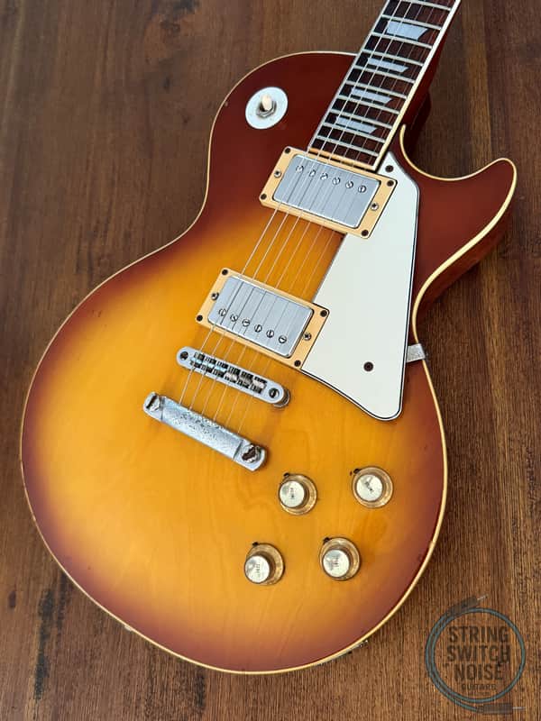 Greco, Les Paul, Sunburst, Plain Top, Vintage 1974, EG-380S