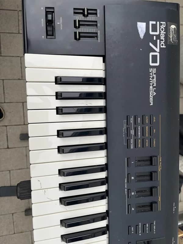 鍵盤楽器 Roland D-70 super la synthesizer Roland D-70 | Vintage Synth Explorer