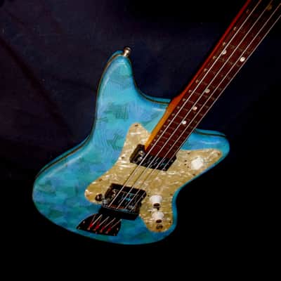 Egmond BEG 2-V 1967 Blue Vinyl.  Retro Cool Bass. A true vintage piece. RARE. image 4