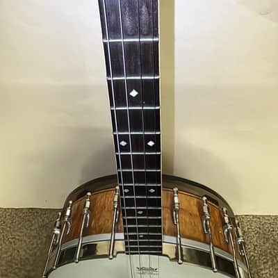 1920'S May Bell / Slingerland 19 Fret Tenor Banjo "RESTOMOD" W/ Orig Hard Case image 6