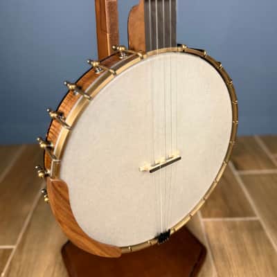 Ode Walnut Magician 5-String Openback Banjo 13" image 11