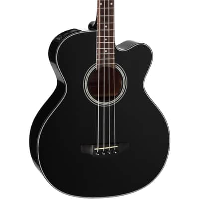 Takamine GB30CE BLK Cutaway Acoustic Electric Bass Guitar - Black image 1